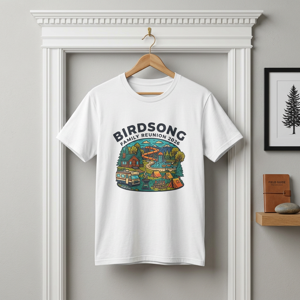 Birdsong Family Reunion T-Shirt — Plus
