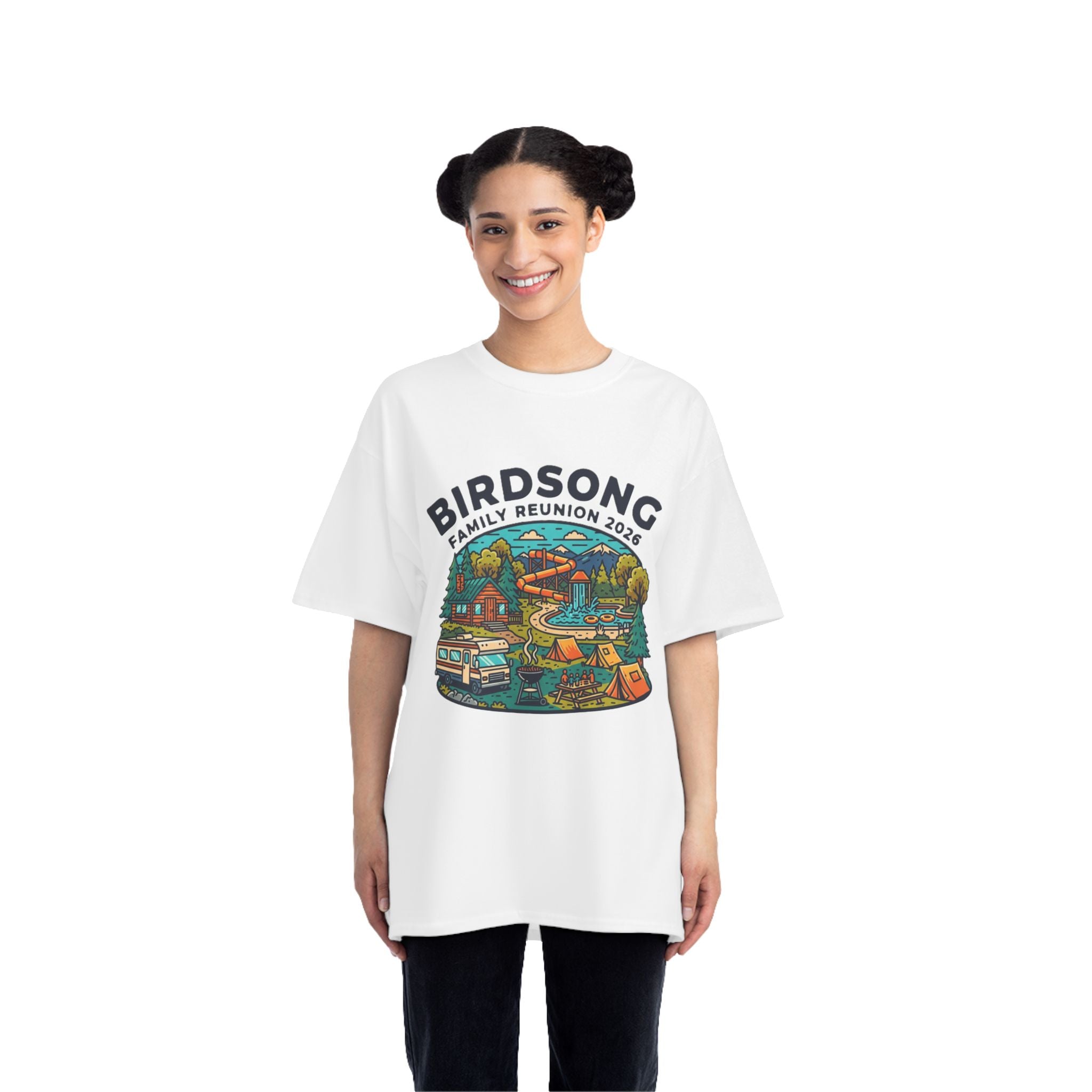 Birdsong Family Reunion T-Shirt — Plus