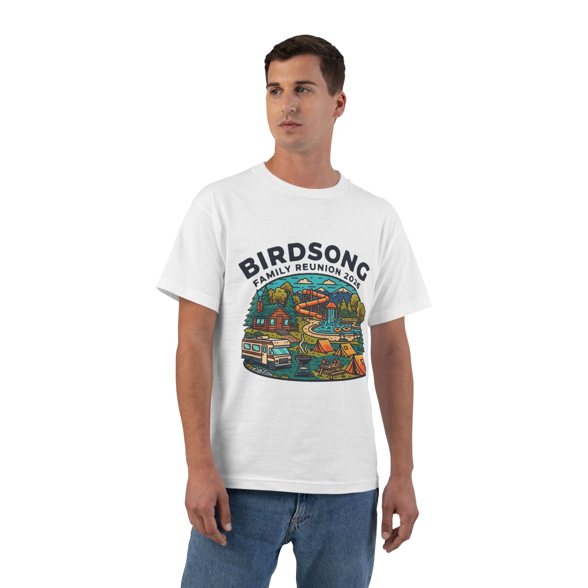 Birdsong Family Reunion T-Shirt — Plus